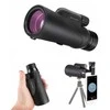 Žiūronai Monokuliarinis teleskopas K&amp;F ZOOM 8x 42mm BaK4 IP68 + dėklas, trikojis, telefono laikiklis