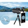 Žiūronai Luneta K+F Monokular Luneta K&F ZOOM 8x 42mm BaK4 IP68 + Dėklas Statyw Laikiklis na Telefonas