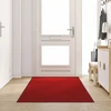 Durų kilimėlis Raudona ir Juoda 120 x 250 cm 100% poliamidas