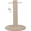 Zolux draskyklė katei słupek su 2 zabawkami kol. smėlio spalva BI-MATERIAL 48 cm