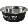 Zolux Dubenėlis šuniui Happy, metalinis, 800ml, juodas