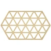Zone Padėkliukas po lėkštėmis Triangles 24 cm Warm Sand (12430)