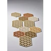 Zone Padėkliukas po lėkštėmis Triangles 24 cm Warm Sand (12430)