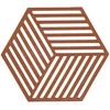 „Zone“ Padėkliukas indams Hexagon Terracotta (24346)