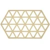 Zone Padėkliukas po lėkštėmis Triangles 24 cm Warm Sand (12430)
