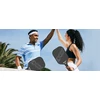 ZOODO rakečių pickleball rinkinys juodas P3 USAPA + 4 kamuoliai + krepšys JAV (ZD074568)
