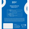 Usorteret ZOY Cat. 6 UTP CCA Ethernet tinklo kabelis, raudonas, 2 m