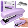 Lean Biuro segiklis 24/6 ir 26/6 sąsagėlėms, violetinis, 12 × 5 × 2,5 cm
