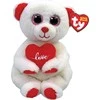 Zuru Mascot You Bear su širdele Desi 15 cm balta