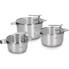 Mondex ZWIEGER VISIONARY 6 puodų rinkinys, 16/20/24 cm