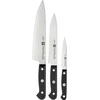 ZWILLING 36130-003-0 Set de 3 Couteaux, Acier Inoxydable, Noir, 34 x 14 x 3 cm 3 pc(s) Peilis set