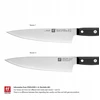 ZWILLING Gourmet peilių laikiklis su KiS technologija, 7 dalių, pelenų juodumo spalvos
