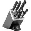 Peilių rinkinys ZWILLING FOUR STAR 35145-007-0, juodos spalvos (7 vnt.)