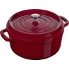 STAUB LA COCOTTE Apvalus ketaus puodas 6,7 ltr, kaštoninis