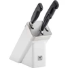 ZWILLING FOUR STAR 3 peilių rinkinys savaime galandančiame bloke, baltas