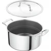 Zwilling „Peak“ virimo puodas 24 cm, 18/10 nerūdijančio plieno, sidabro spalvos