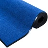 Durų kilimėlis Mėlyna ir juoda 120 x 250 cm 100% poliamidas