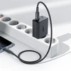 Sieninis įkroviklis Acefast A29 PD50W GAN 2x USB-C 50W (juodas)