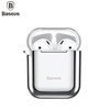 Baseus Shining kablys dėklas Apple AirPods - Sidabrinis