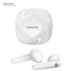 USAMS Bluetooth 5.0 TWS SD Series Belaidės ausinės baltos spalvos BHUSD01