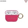Dėklas Guess Silicone Glitter Case for AirPods Pro - Rožinė Glitter