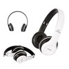Ausinės Bemi iWear BITS Trokšņu izolējošas Bluetooth 5.0 Bezvadu Stereo Austiņas ar FM Radio / MP3 Mico SD ir Zvana funkciju Baltas