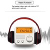 Ausinės Bemi iWear BITS Trokšņu izolējošas Bluetooth 5.0 Bezvadu Stereo Austiņas ar FM Radio / MP3 Mico SD ir Zvana funkciju Baltas
