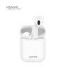 USAMS ausinės Bluetooth 5.0 TWS LUseries belaidės baltos spalvos BHULU01 (US-LU001)