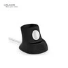 USAMS silikoninis stovelis 2in1 įkroviklis Apple Watch ir AirPods juodos spalvos ZJ51ZJ01 (US-ZJ051)
