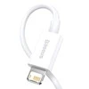 Kabelis USB A - IP Lightning 1.0m baltas Superior serijos BASEUS