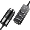 Įkroviklis automobilinis Baseus CCTON-01 (4xUSB 5.5A) juodas