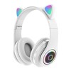 Ausinės Bemi B39 Trokšņu izolējošas bērnu Bluetooth Bezvadu Stereo Austiņas ar FM Radio / MP3 Mico SD ir Zvana funkciju Balta