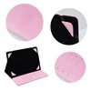 Oem BLUN universalus dėklas planšetiniams kompiuteriams 10" (UNT) rožinis