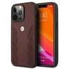 Apple iPhone 13 Pro BMW dėklas odinis Curve Perforate (BMHCP13LRSPPR) raudonos spalvos