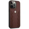 Apple iPhone 13 Pro BMW dėklas odinis Curve Perforate (BMHCP13LRSPPR) raudonos spalvos