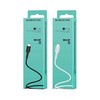 Borofone X16 USB-C kabelis 100 cm baltas