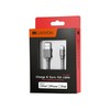 CANYON kabelis MFI-2 Lightning 12W 1m Dark Pilkas