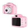 CP X2 Bērnu Digitālā Foto un Video Kamera ar MicroSD kartes slotu 2'' LCD krāsu displeju Rozā