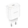 Dėklas Įkroviklis Borofone BN3 20W USB-C baltas