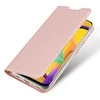 Dux Ducis Skin Pro Samsung Galaxy S23 Plus atverčiamas card wallet su stoveliu dėklas telefonui rožinės spalvos