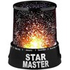 Elight STM Star Master Divu režīmu Zvaigžņu debesu projektors ar 4x AA / USB Vada strāvu Melna