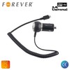 Forever 1A kompaktiško dizaino automobilinis įkroviklis Micro USB (universalus) 1,2 m laidas Euro CE (ES lizdinė plokštelė)