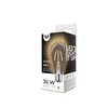 LED lemputė Filament E27 ST64 4W 230V 2200K 400lm COG auksinis Forever Light