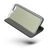 Greengo Forever Glitter Shine Smart Magnetic Fix Book Dėklas be segtuko, skirtas Apple iPhone X / iPhone 10 / iPhone XS Tamsiai mėlyna