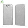 GreenGo universalus 4,5–5,0 colių skystųjų kristalų ekranas (maks. 69 x 141 mm) išmanusis magnetinis fiksuojamas knygos dėklas su slankiojančiu sidabru