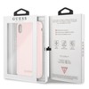 Dėklas Guess GUHCI65LSGLLP iPhone Xs Maxlight pink/šviesiai rausva hard case Silicone