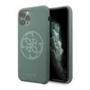 Dėklas GUESS HARD CASE SILICONE 4G TONE ON TONE GUHCN65LS4GKA IPHONE 11 PRO MAX KAKI