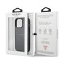 Guess GUHCP13LPSASBGR iPhone 13 Pro / 13 6.1" pilkas/pilkas Saffiano Strap