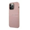 Dėklas Guess GUHCP13LPSASBPI iPhone 13 Pro / 136,1" rožinė/pink hardcase Saffiano Stripe