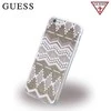 Dėklas GUESS HARD CASE AZTEC TRIBAL 3DGUHCP7TGPI IPHONE 7 / 8 / SE 2020 TAUPE